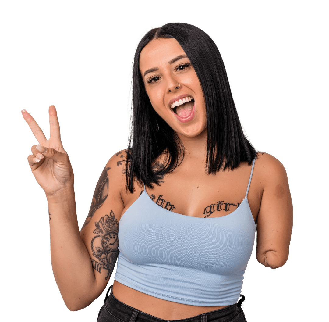 Mulher sorrindo