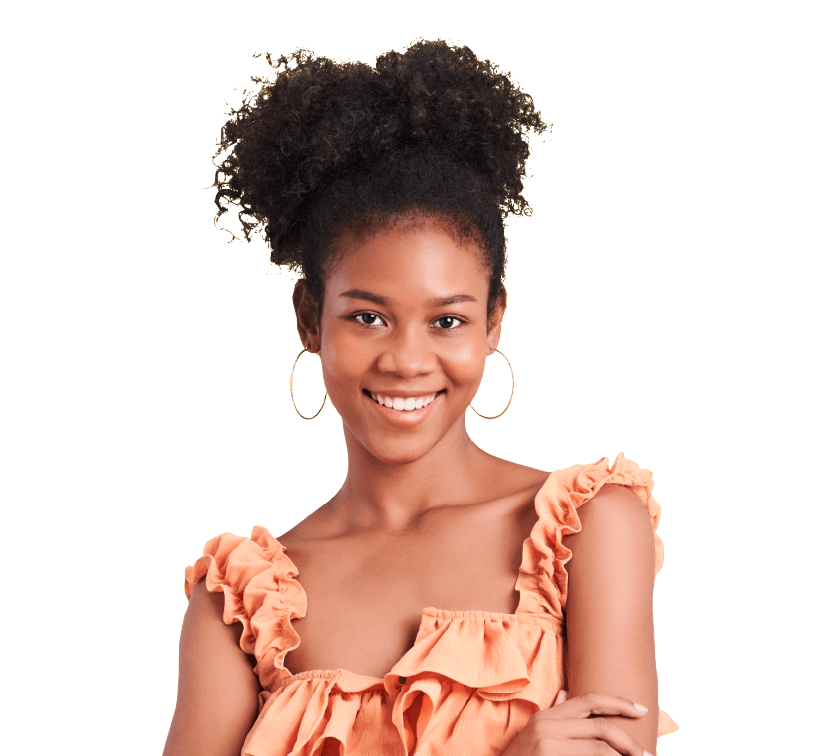 Mulher sorrindo